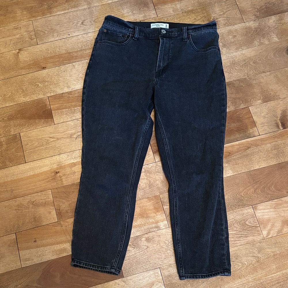 Abercrombie & Fitch Indigo High Rise Jeans